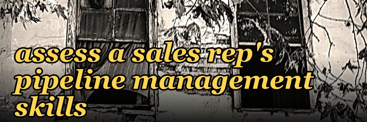 Top 10 questions to assess a sales rep's pipeline management skills in 2027