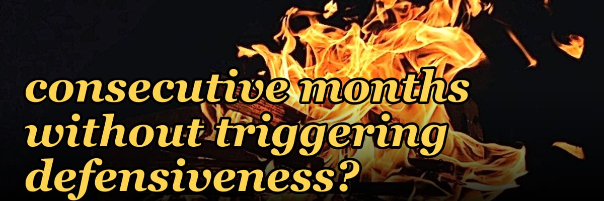 How would you question a rep who missed their quota for three consecutive months without triggering defensiveness?