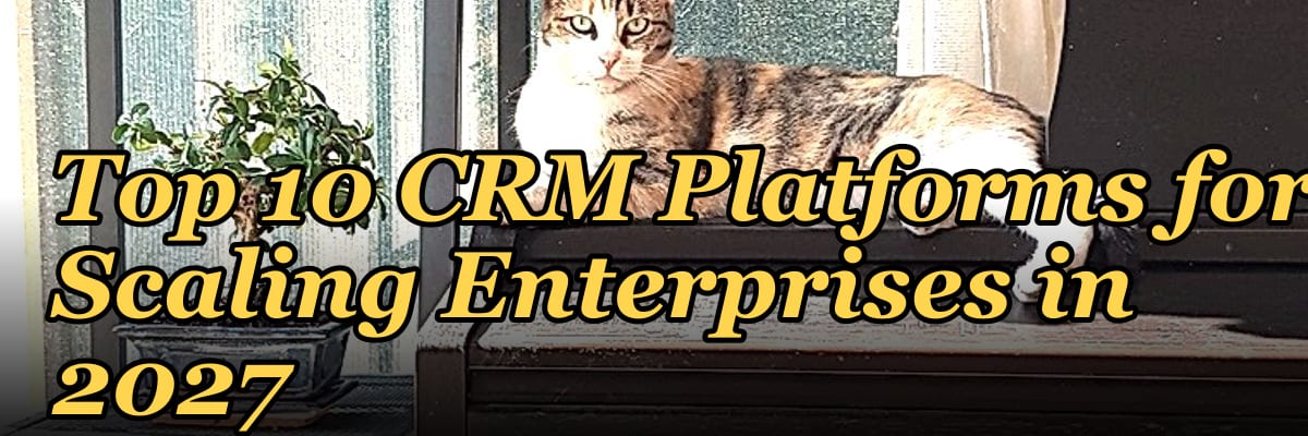 Top 10 CRM Platforms for Scaling Enterprises in 2027
