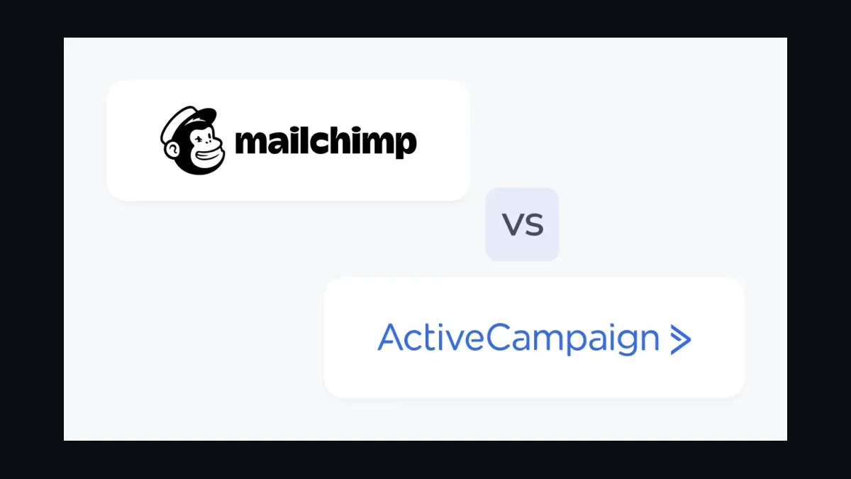 What are the key differences between Mailchimp and ActiveCampaign for email automation workflows — figure 1