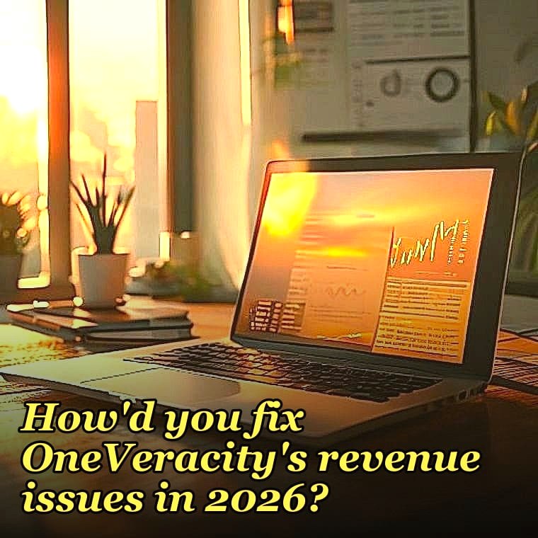 How'd you fix OneVeracity's revenue issues in 2026?