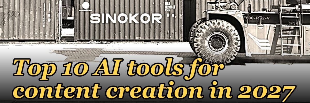 Top 10 AI tools for content creation in 2027