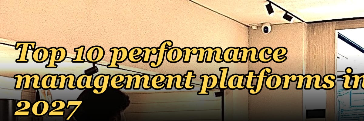 Top 10 performance management platforms in 2027