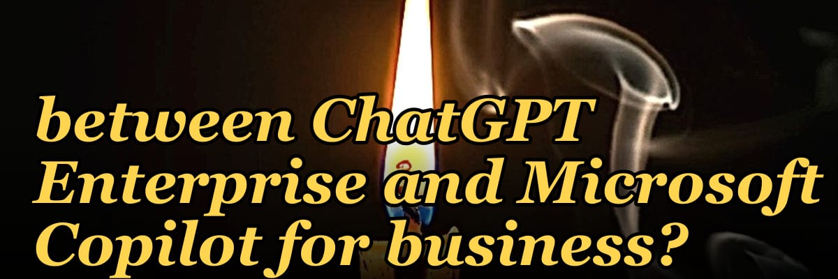 What is the difference between ChatGPT Enterprise and Microsoft Copilot for business?