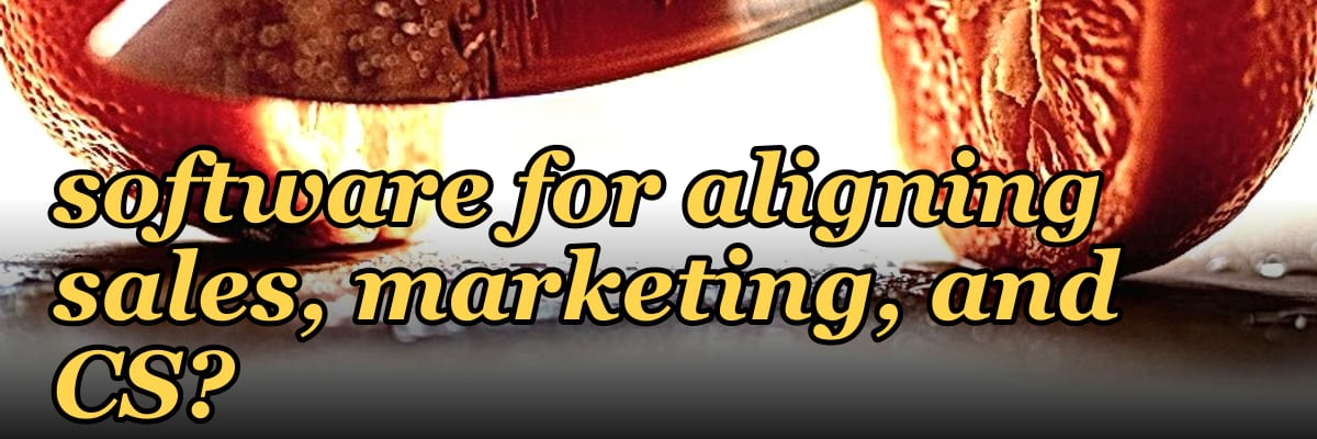 What is the best RevOps software for aligning sales, marketing, and CS?