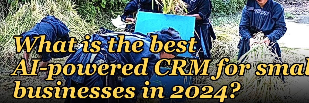 What is the best AI-powered CRM for small businesses in 2024?