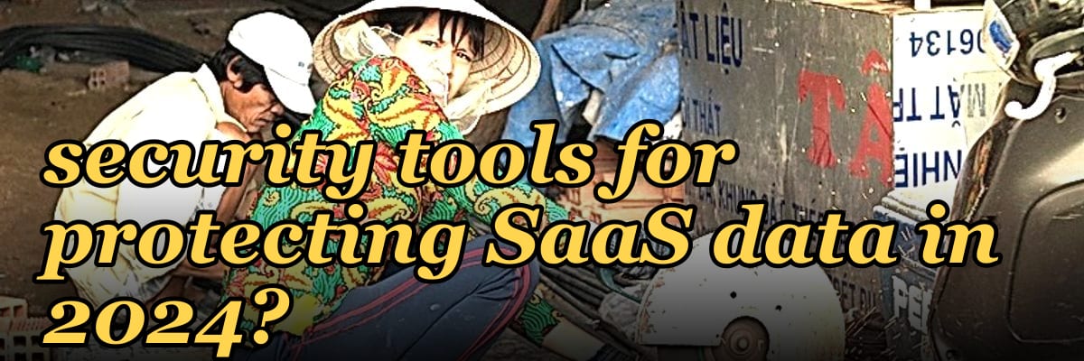 What are the top security tools for protecting SaaS data in 2024?