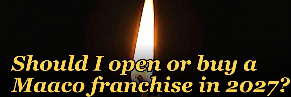 Should I open or buy a Maaco franchise in 2027?