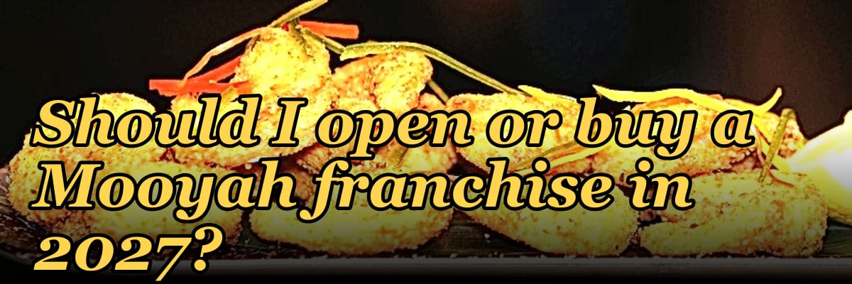 Should I open or buy a Mooyah franchise in 2027?