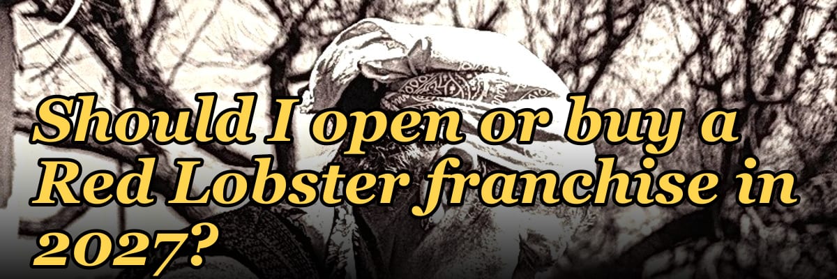 Should I open or buy a Red Lobster franchise in 2027?