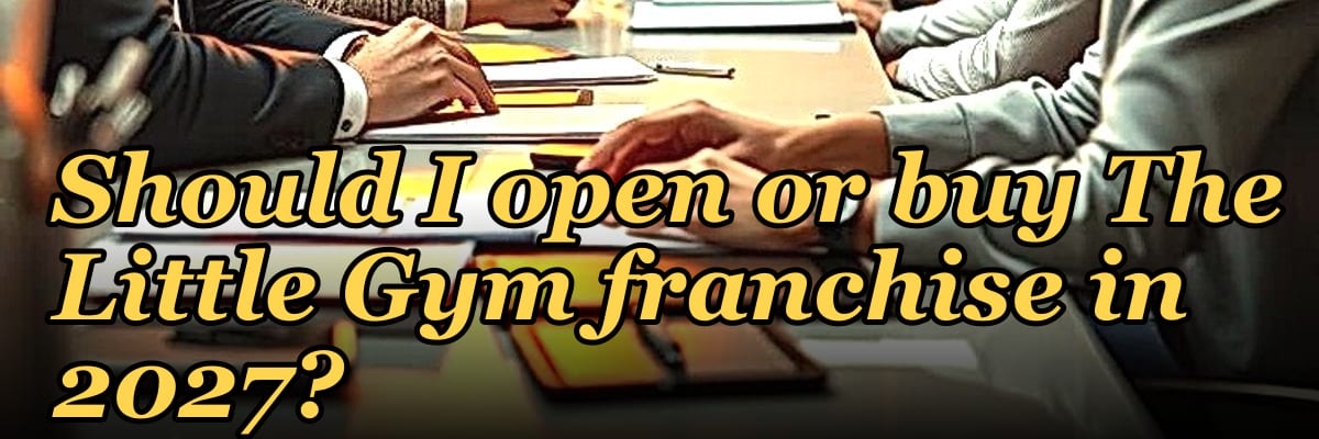 Should I open or buy The Little Gym franchise in 2027?