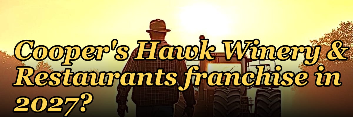 Should I open or buy a Cooper's Hawk Winery & Restaurants franchise in 2027?