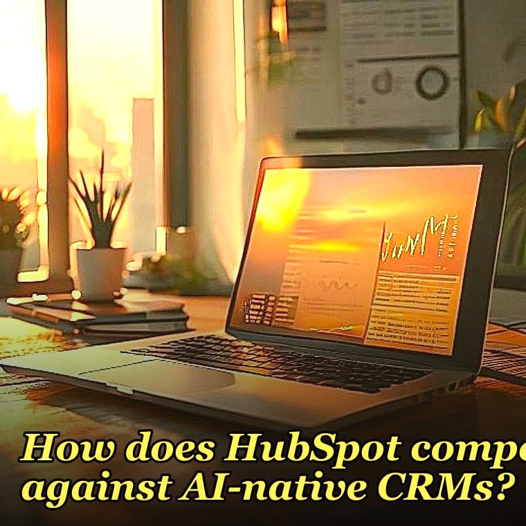 How does HubSpot compete against AI-native CRMs?