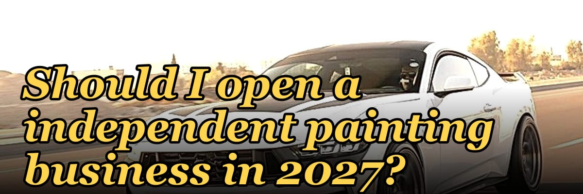 Should I open a independent painting business in 2027?