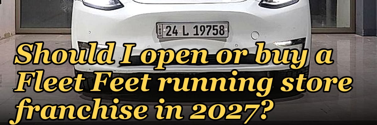 Should I open or buy a Fleet Feet running store franchise in 2027?