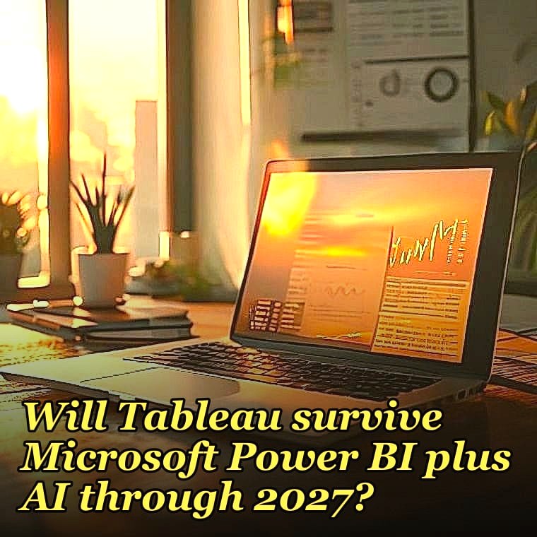 Will Tableau survive Microsoft Power BI plus AI through 2027?