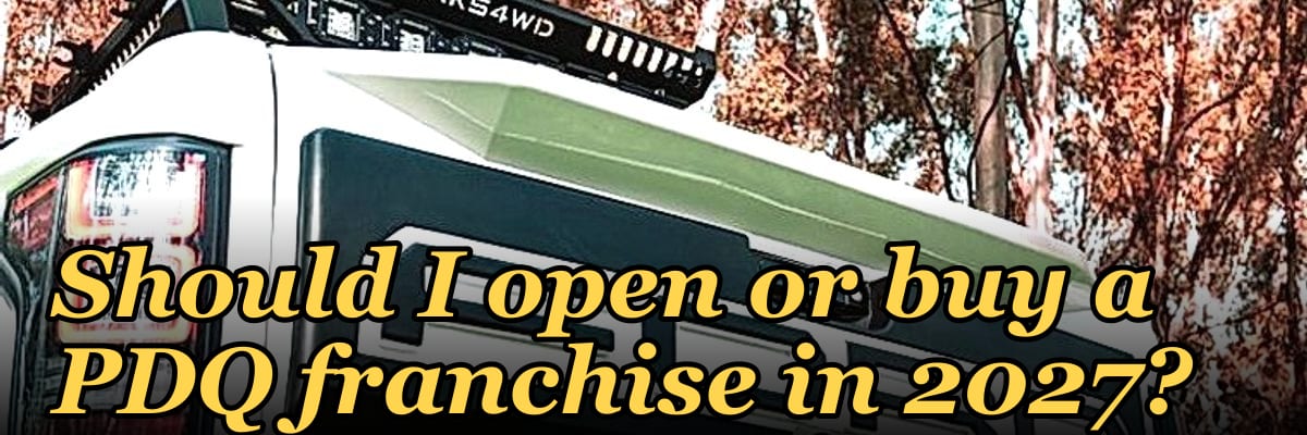Should I open or buy a PDQ franchise in 2027?