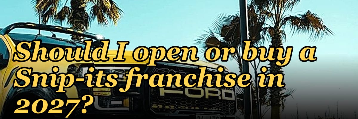 Should I open or buy a Snip-its franchise in 2027?
