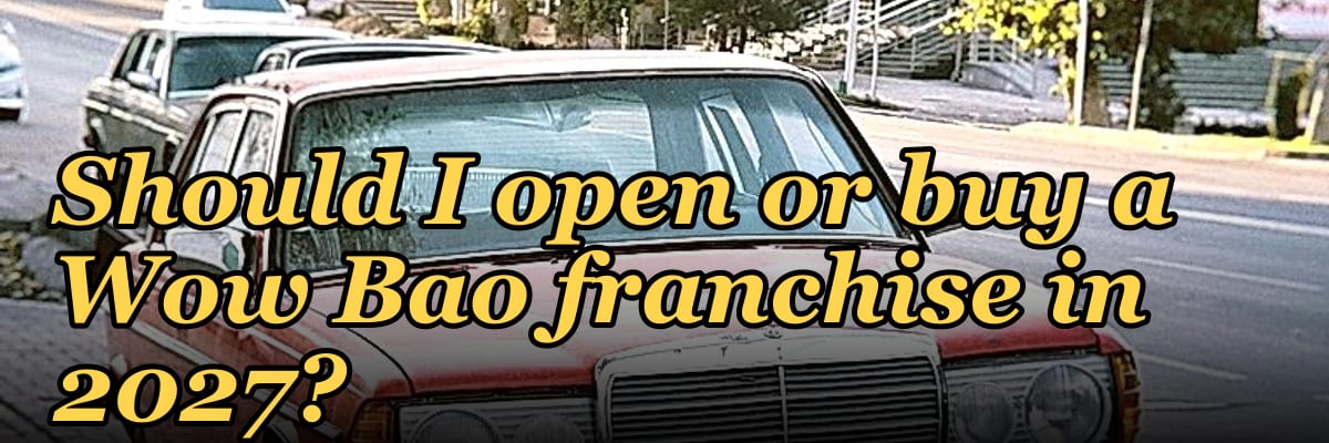 Should I open or buy a Wow Bao franchise in 2027?