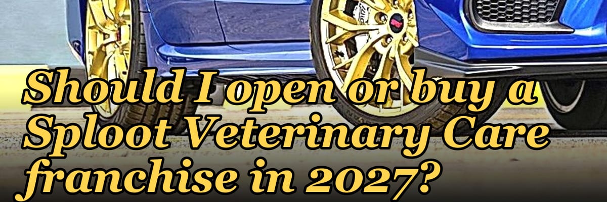Should I open or buy a Sploot Veterinary Care franchise in 2027?