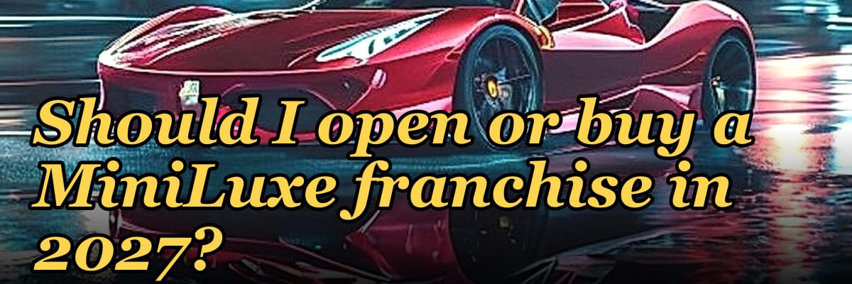 Should I open or buy a MiniLuxe franchise in 2027?