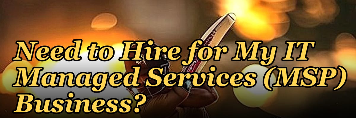 How Many Sales Reps Do I Need to Hire for My IT Managed Services (MSP) Business?