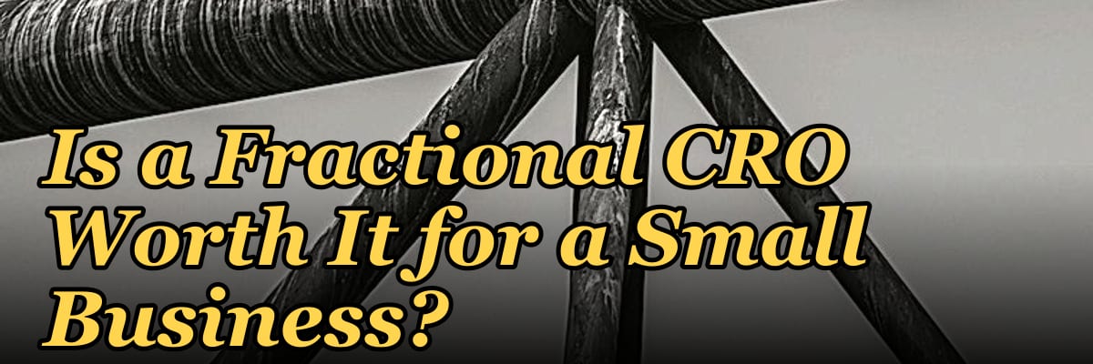 Is a Fractional CRO Worth It for a Small Business?