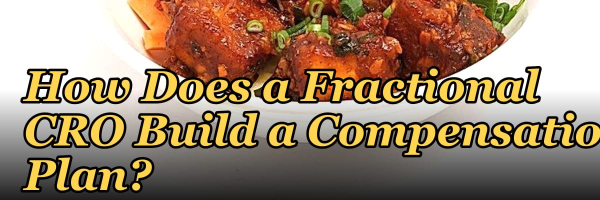 How Does a Fractional CRO Build a Compensation Plan?