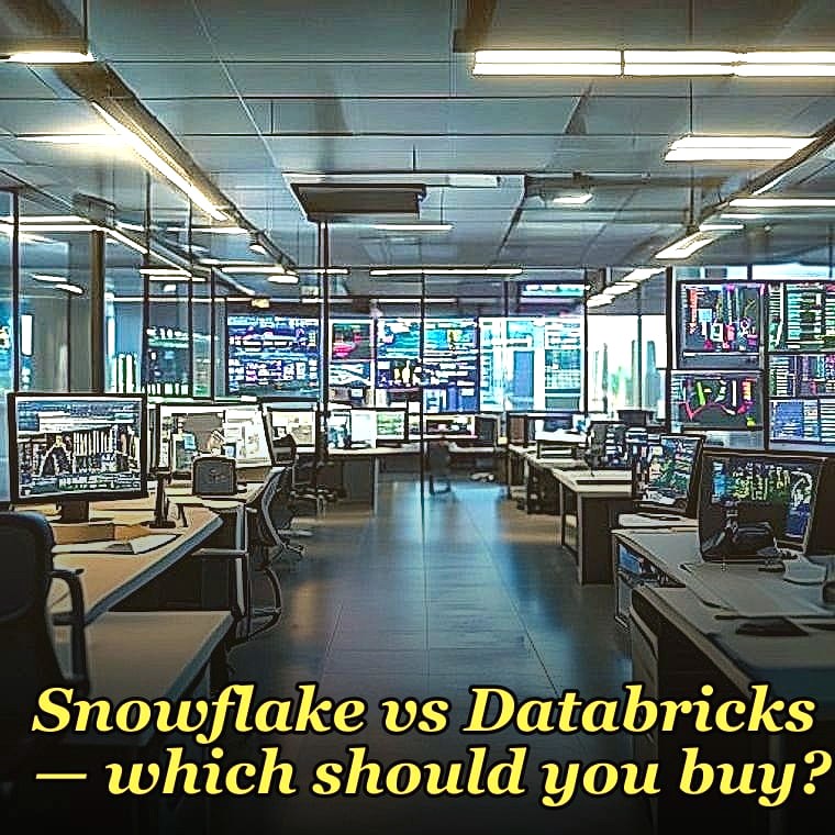 Snowflake vs Databricks — which should you buy?