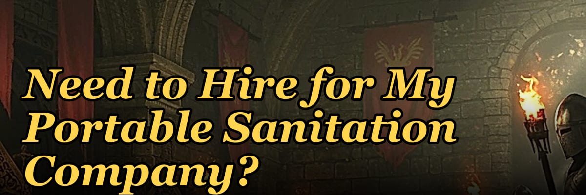 How Many Sales Reps Do I Need to Hire for My Portable Sanitation Company?