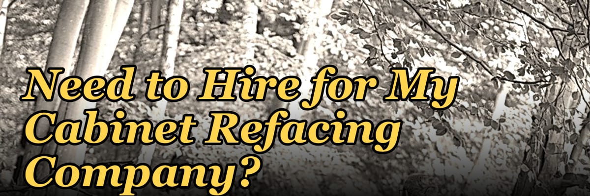 How Many Sales Reps Do I Need to Hire for My Cabinet Refacing Company?