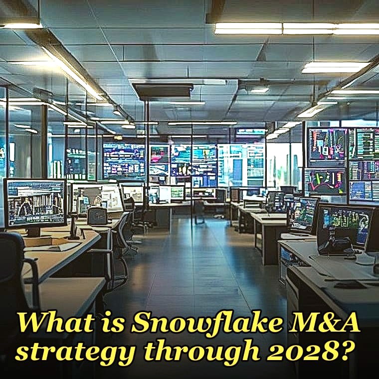 What is Snowflake M&A strategy through 2028?