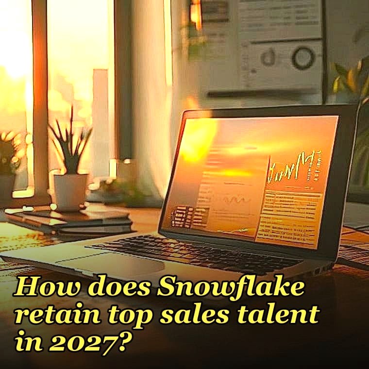 How does Snowflake retain top sales talent in 2027?