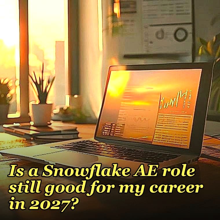 Is a Snowflake AE role still good for my career in 2027?