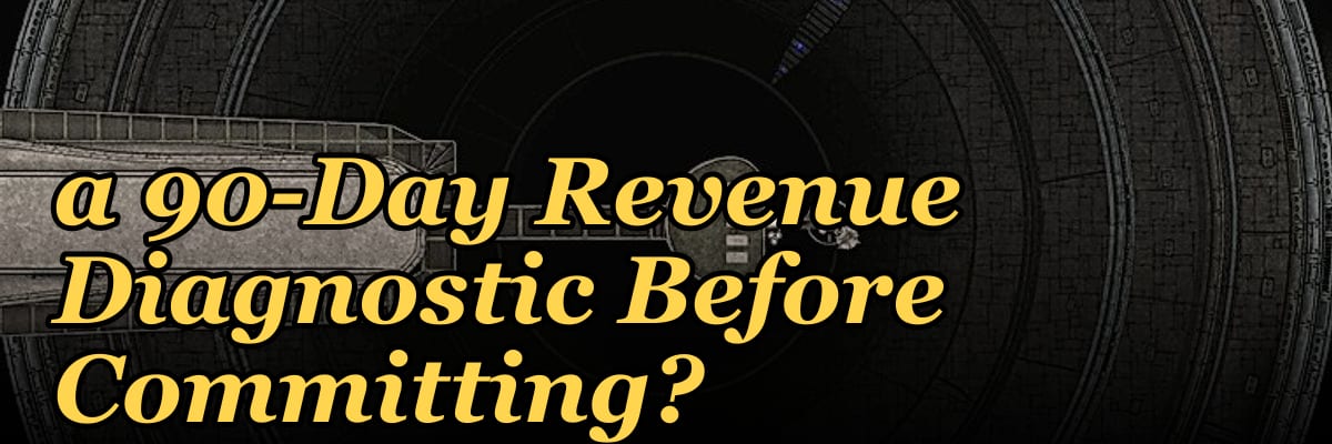 Should I Hire a Fractional CRO If I Want a 90-Day Revenue Diagnostic Before Committing?