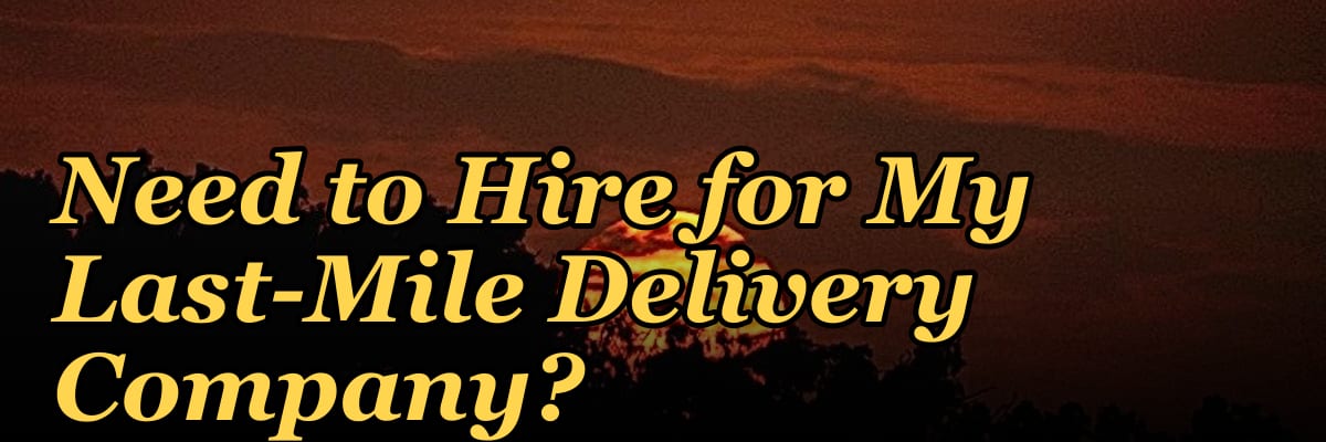 How Many Sales Reps Do I Need to Hire for My Last-Mile Delivery Company?