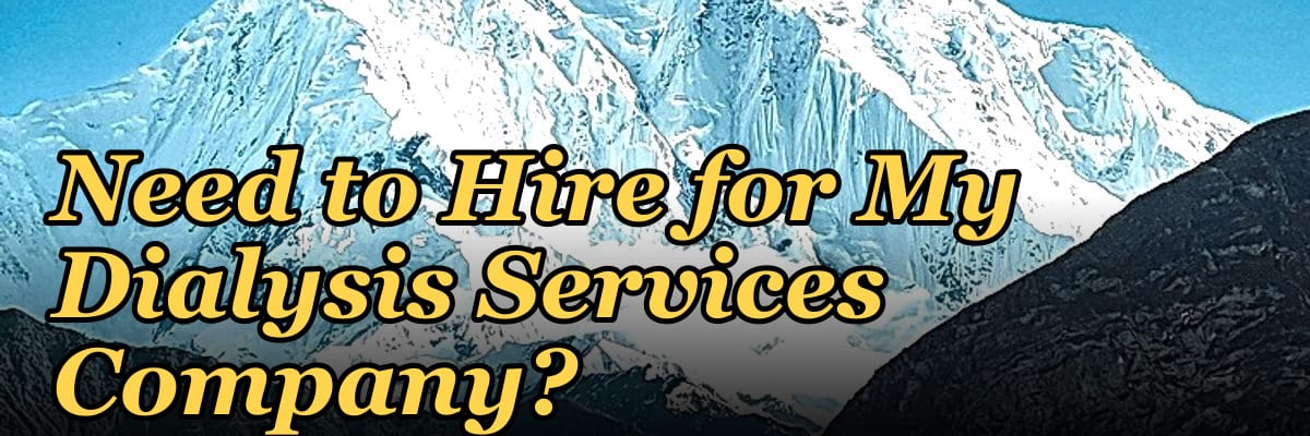 How Many Sales Reps Do I Need to Hire for My Dialysis Services Company?