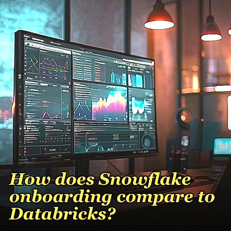 How does Snowflake onboarding compare to Databricks?