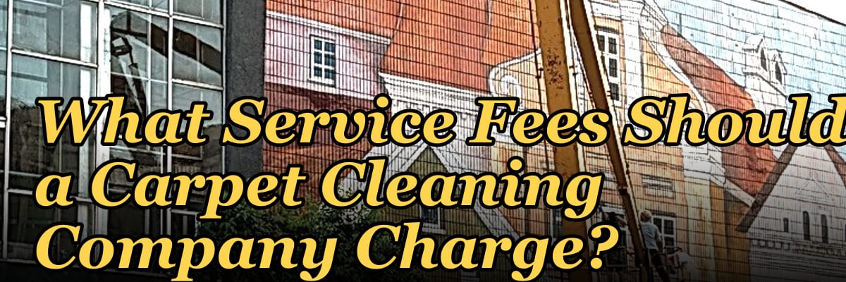 What Service Fees Should a Carpet Cleaning Company Charge?