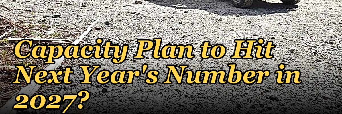 How Do I Build a Sales Capacity Plan to Hit Next Year's Number in 2027?