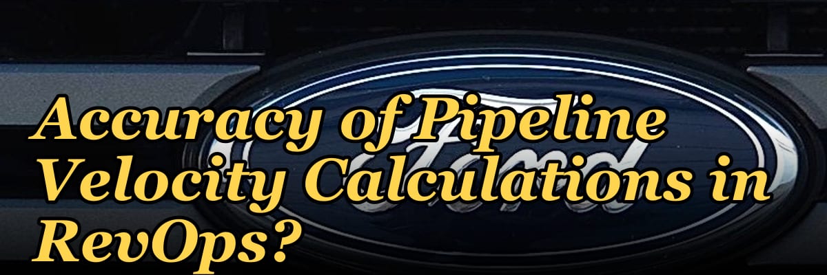 How Does Vendor Consolidation Impact the Accuracy of Pipeline Velocity Calculations in RevOps?