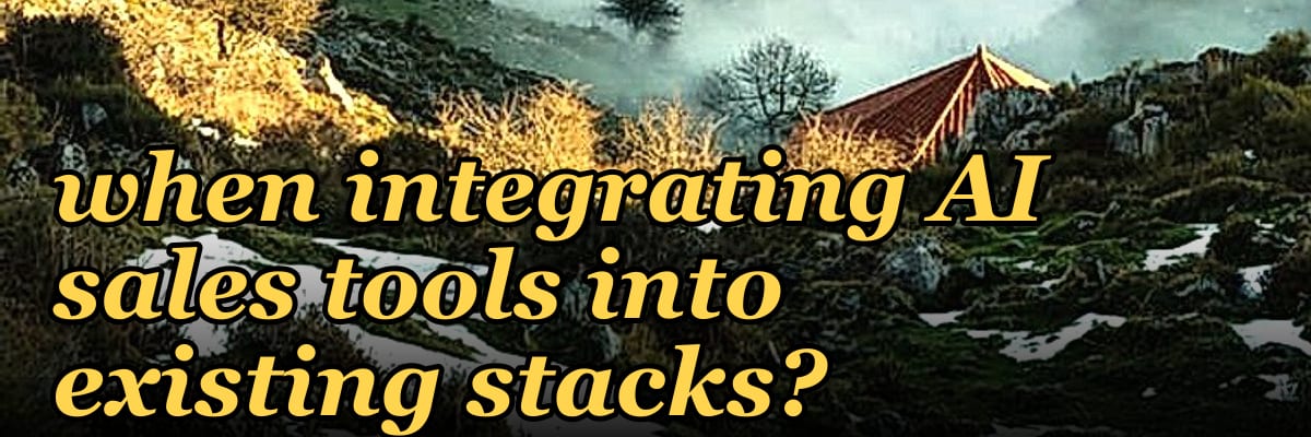 Which vendor consolidation strategies are failing most often when integrating AI sales tools into existing stacks?