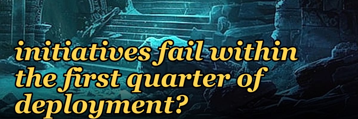 Why do 40% of AI-led B2B sales enablement initiatives fail within the first quarter of deployment?