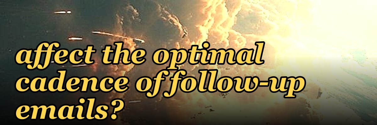How does the 2027 buying committee shift toward decision-by-consensus affect the optimal cadence of follow-up emails?