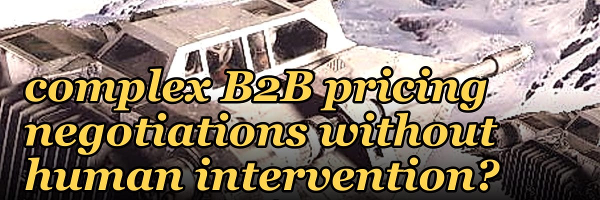 Are 2027 AI chatbots effective at handling complex B2B pricing negotiations without human intervention?