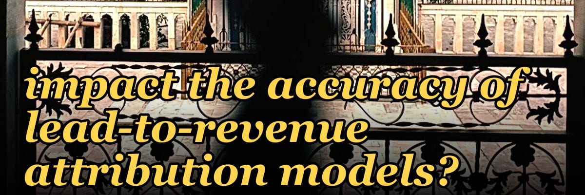 How does vendor consolidation in 2027 impact the accuracy of lead-to-revenue attribution models?