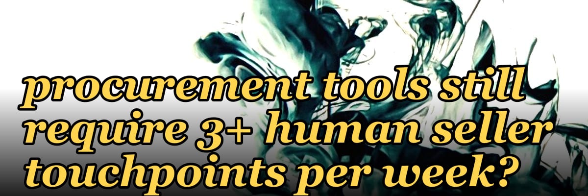 Why do 2027 buying committees with AI procurement tools still require 3+ human seller touchpoints per week?