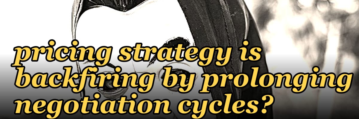 Which 2027 AI-driven pricing strategy is backfiring by prolonging negotiation cycles?