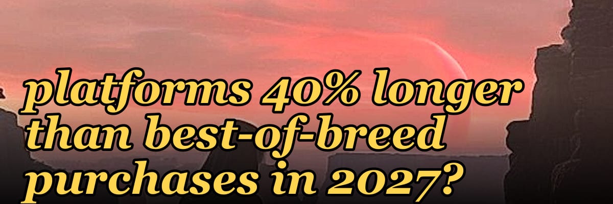 Why are sales cycles for consolidated RevOps platforms 40% longer than best-of-breed purchases in 2027?
