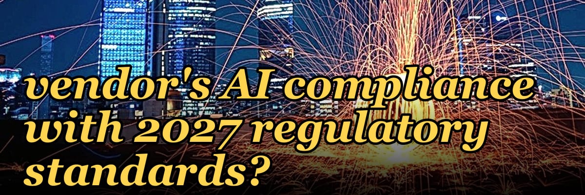 What data sources do buying committees trust most when evaluating a vendor's AI compliance with 2027 regulatory standards?